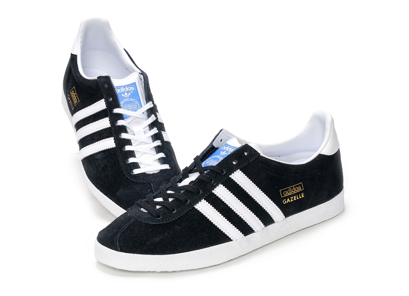 adidas gazelle og homme noir et blanc